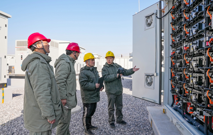 新华社点赞k8凯发(中国)科技肥东100MW/200MWh储能电站：“超级充电宝”保障寒冬用电无忧